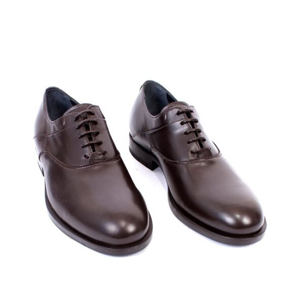 Giovanni Conti 3581a Brown Leather Classic Lace-Up Dress Shoes - Picture 2 of 8